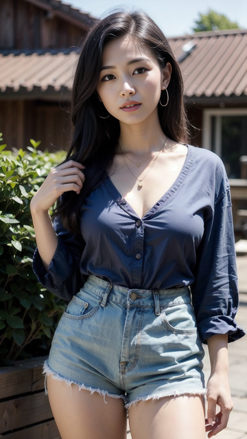 欧阳娜娜拍摄了她出国旅行的照片,穿着白色吊带,骄傲地露出胸部